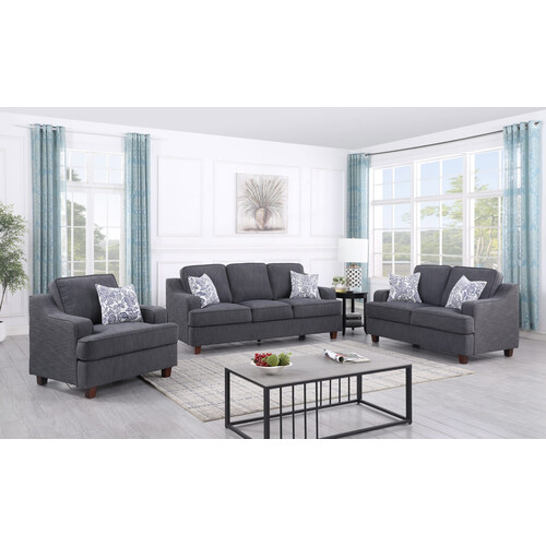 ALO-2302 SOFA+LOVESEAT+CHAIR SET